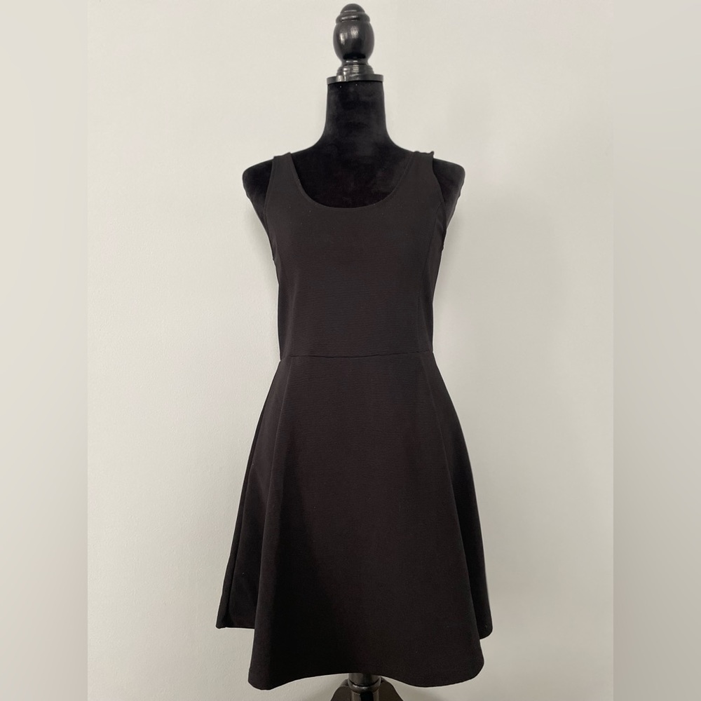 H&M Black Skater Dress